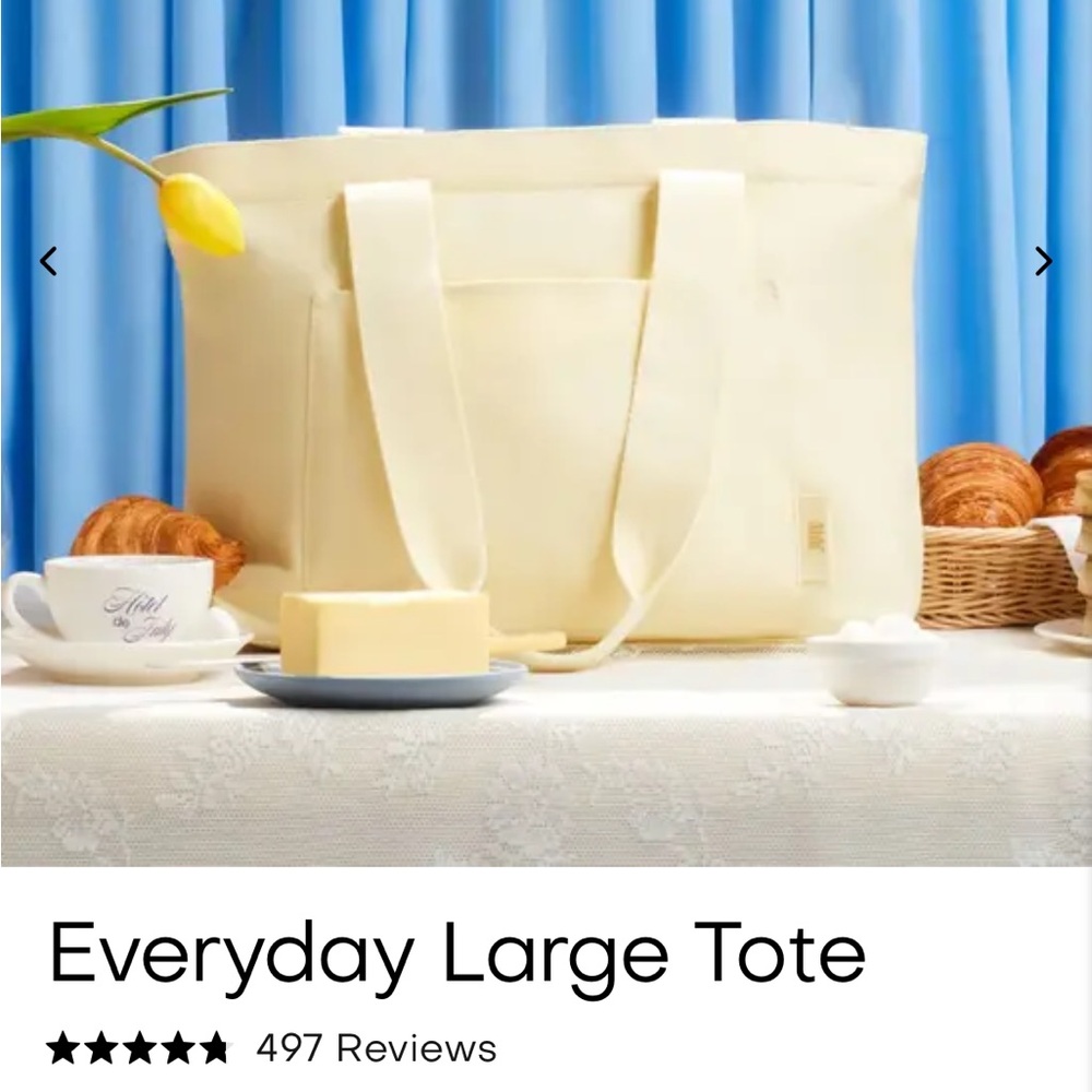 July Everyday Canvas Tote-Large. sage